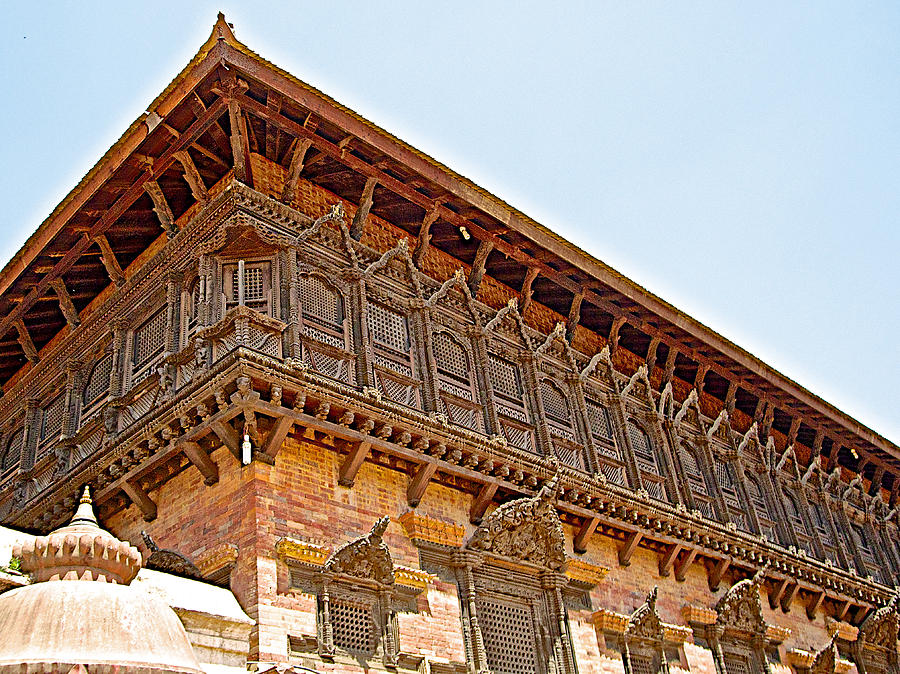 Old Palace In Bhaktapur Durbar Square In Bhaktapur-nepal Photograph By ...