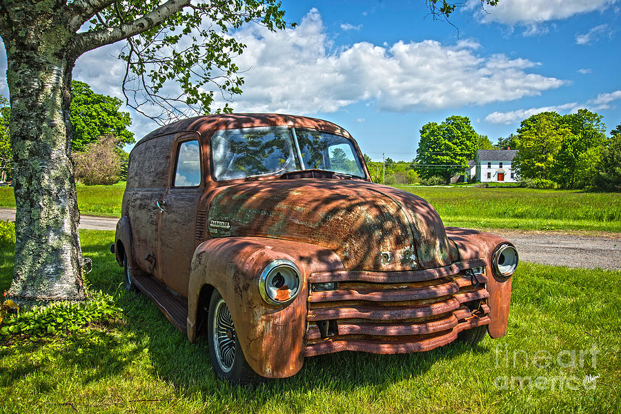 Old Panel Truck Photograph by Alana Ranney
