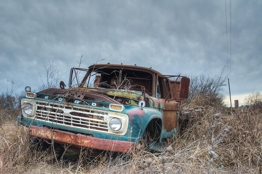 Old Pick Up Photograph by Hillis Creative