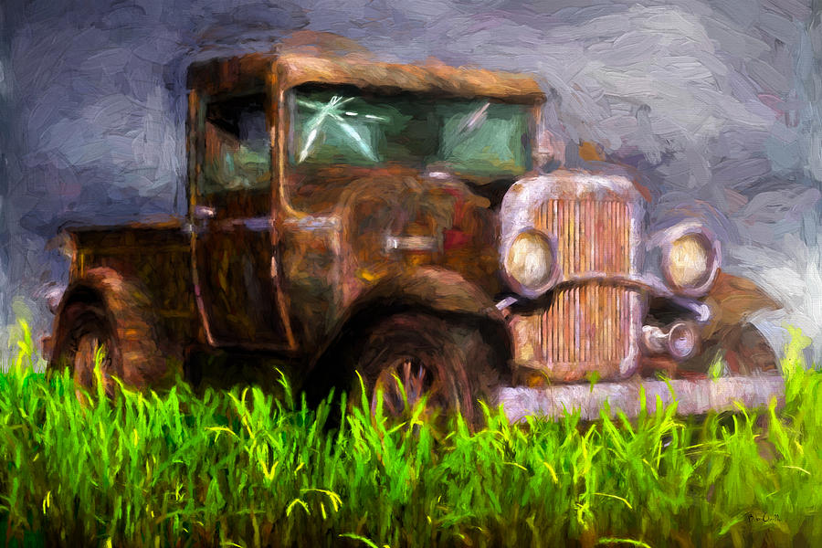 Old Pickup Truck Paintings