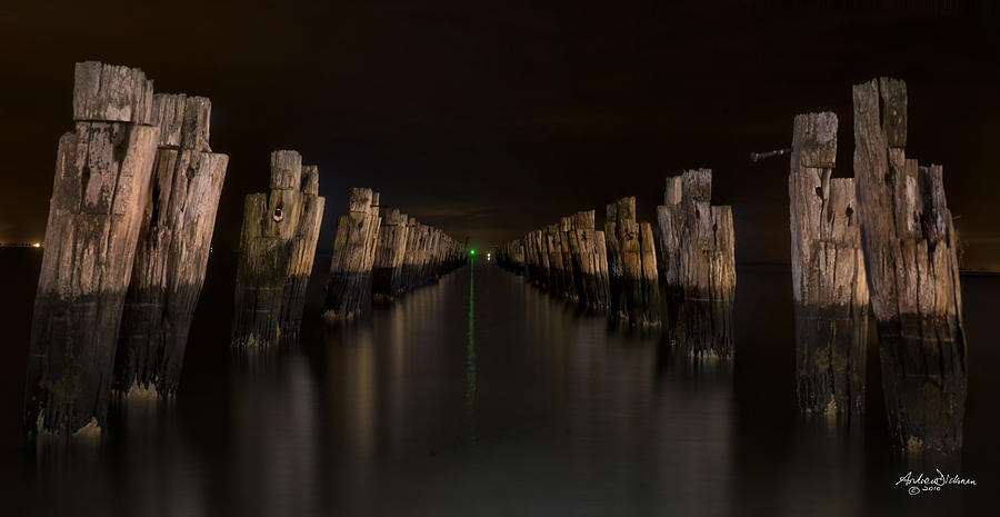 Old Pier Photograph by Andrew Dickman