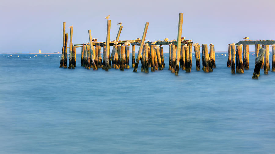 Old Pier Photograph by Bill Wakeley