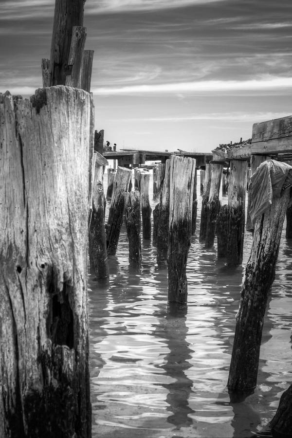 Old Pier in Provincetown Cape Cod Photograph by Brian Caldwell