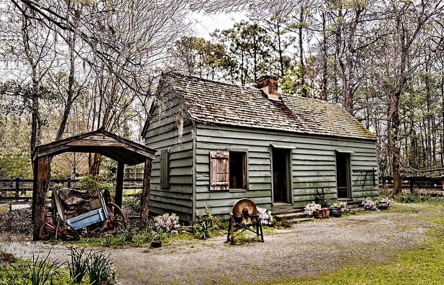 Old Plantation Shed Photograph by Terry Shoemaker