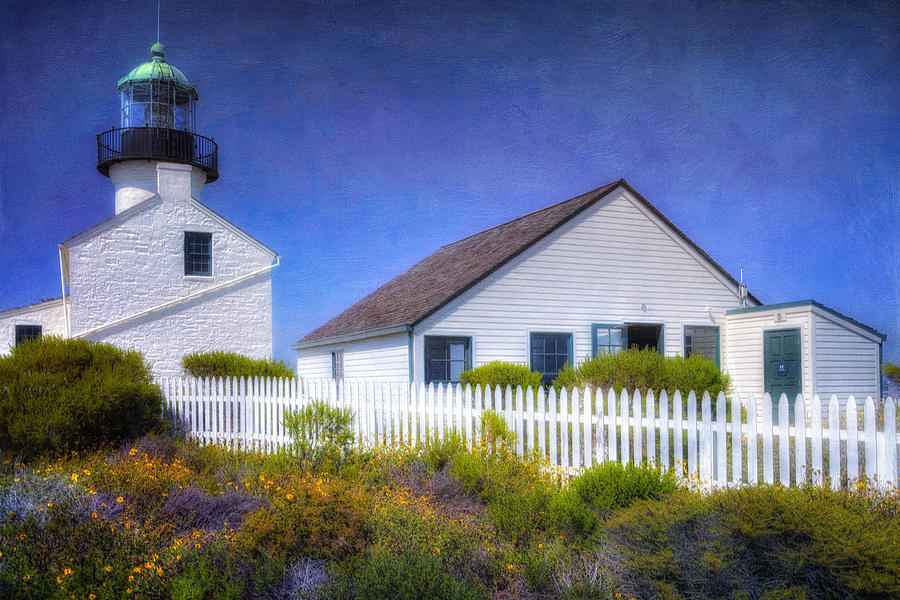 Architecture Photograph - Old Point Loma Lighthouse by Joan Carroll