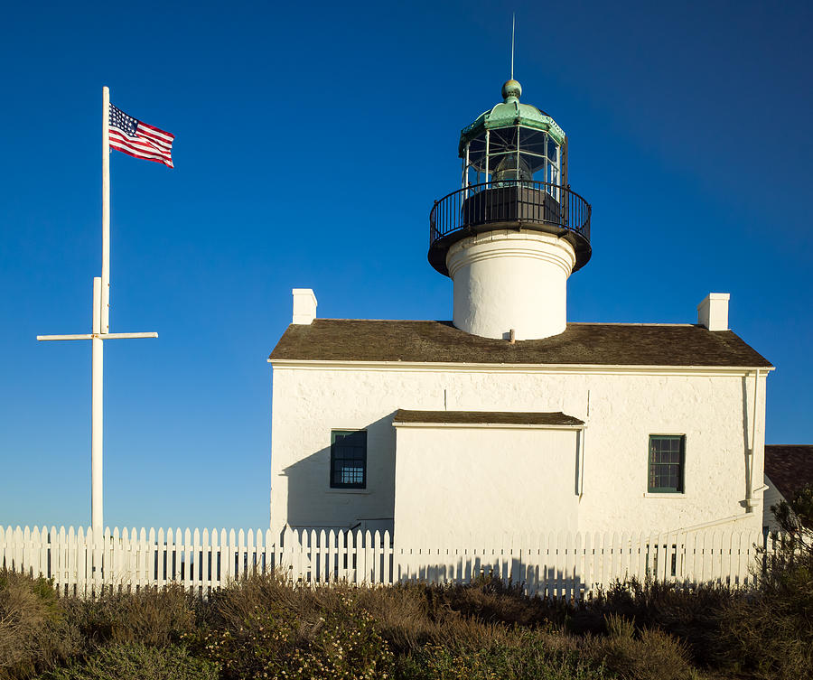 Architecture Photograph - Old Point Loma Lighthouse by Priya Ghose