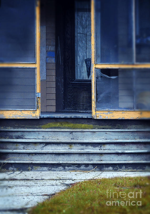 Old Porch Photograph by Jill Battaglia