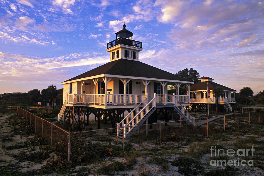 Old Port Boca Grande Lighthouse - FS000191 Photograph by Daniel Dempster