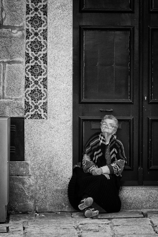 Old Portuguese Woman Photograph by Pablo Lopez