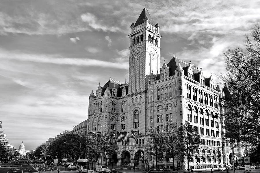 Old Post Office and Pennsylvania Avenue Photograph by Olivier Le Queinec