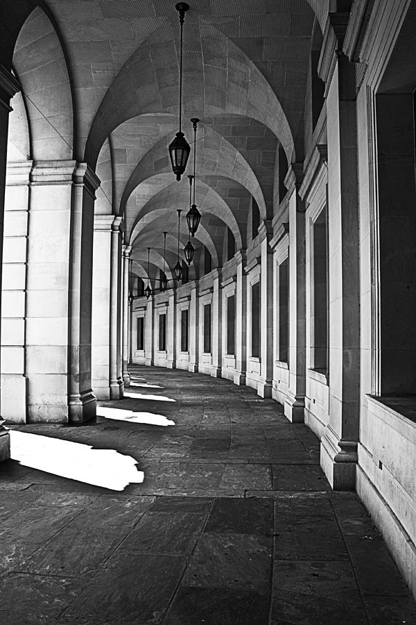 Old Post Office Walkway Photograph by Regina Williams