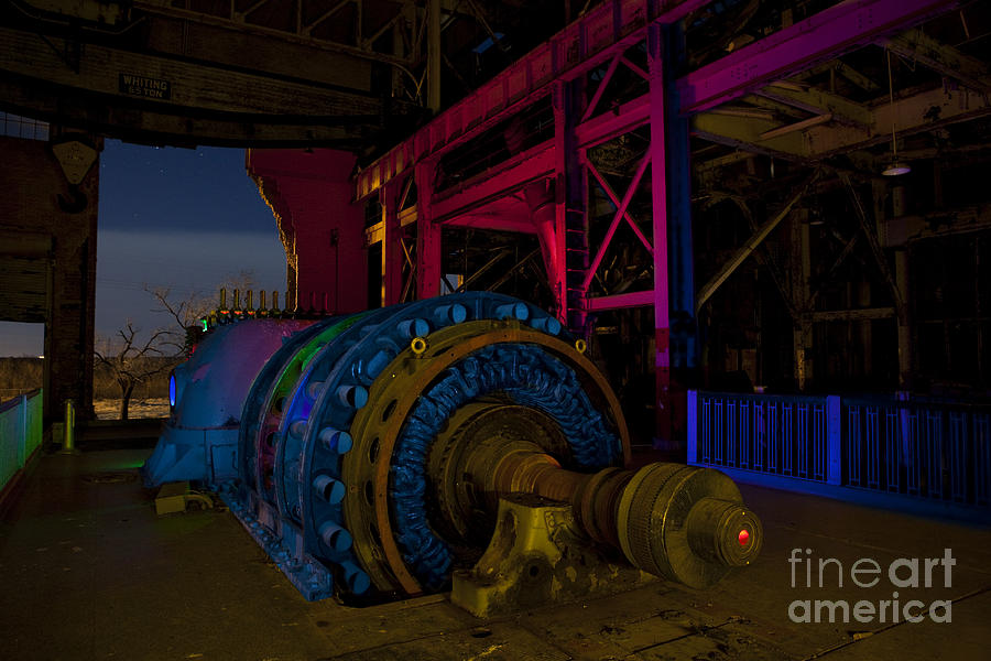 Old Power Plant Photograph by Keith Kapple