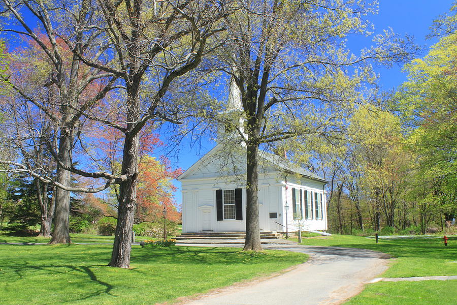 Old Quabbin Reservoir Church At Mount Holyoke Photograph
