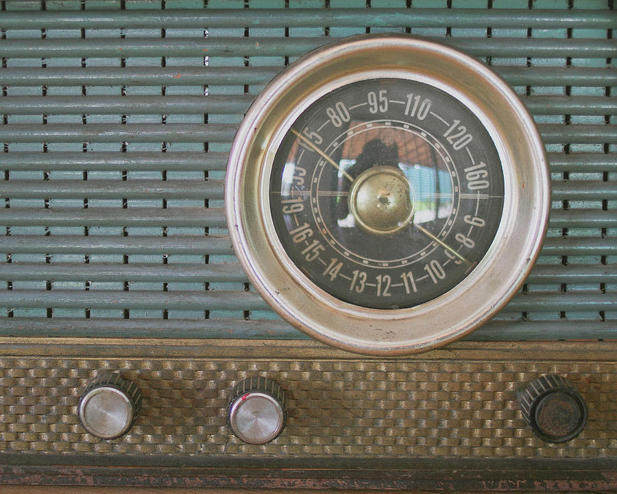 Old Radio Photograph by Carmen Moreno Photography