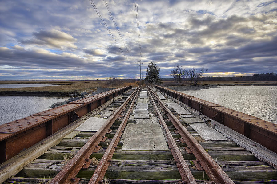 Old Rail Bridge Photograph by Eric Gendron