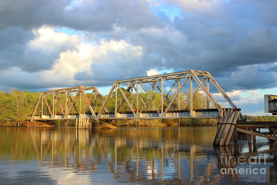 Old Railroad Bridge Photograph by Andre Turner