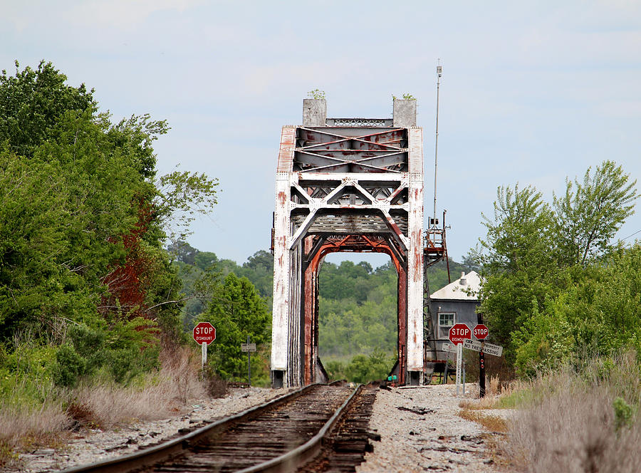 Old Railroad Bridge Photograph by Cynthia Guinn