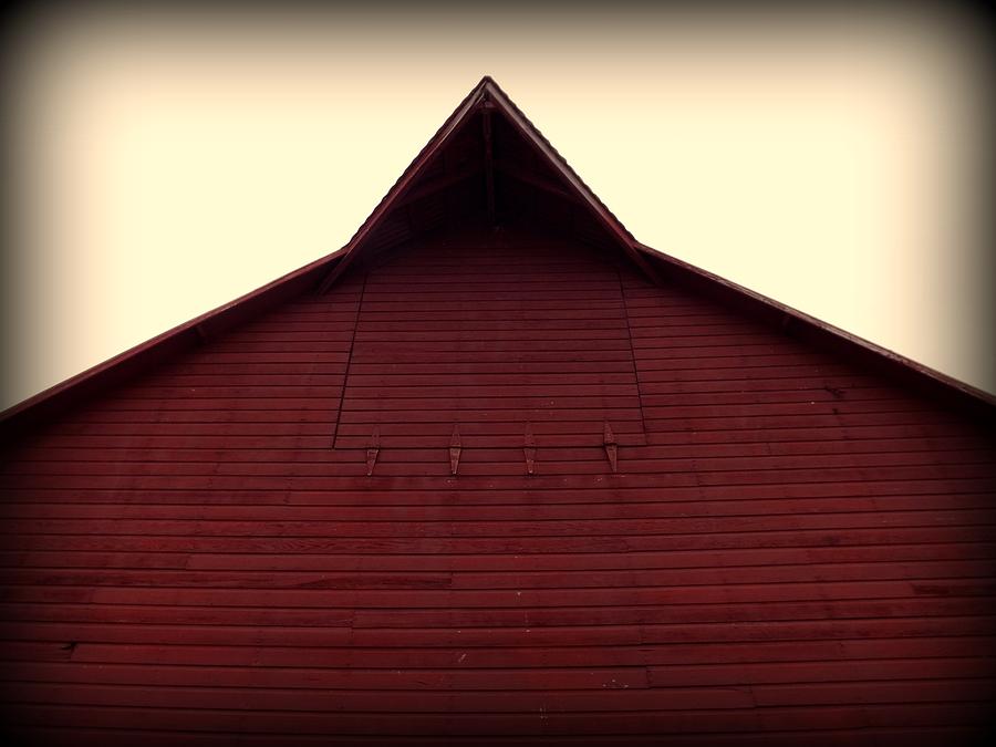 Barn Photograph - Old Red Barn by Elizabeth Sullivan