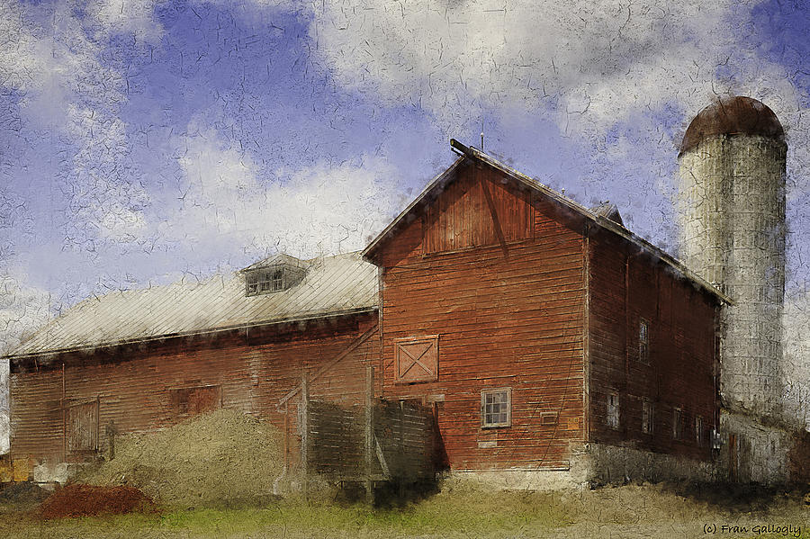Old Red Barn Photograph by Fran Gallogly