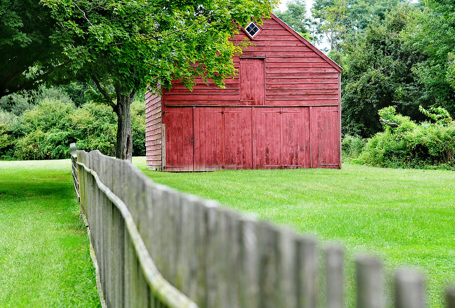 Old Red Barn Il Photograph by Laura Fasulo