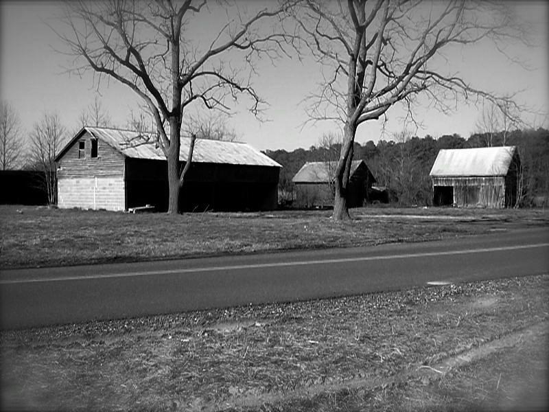Old Red Barn In Black and White Photograph by Chris W Photography AKA Christian Wilson
