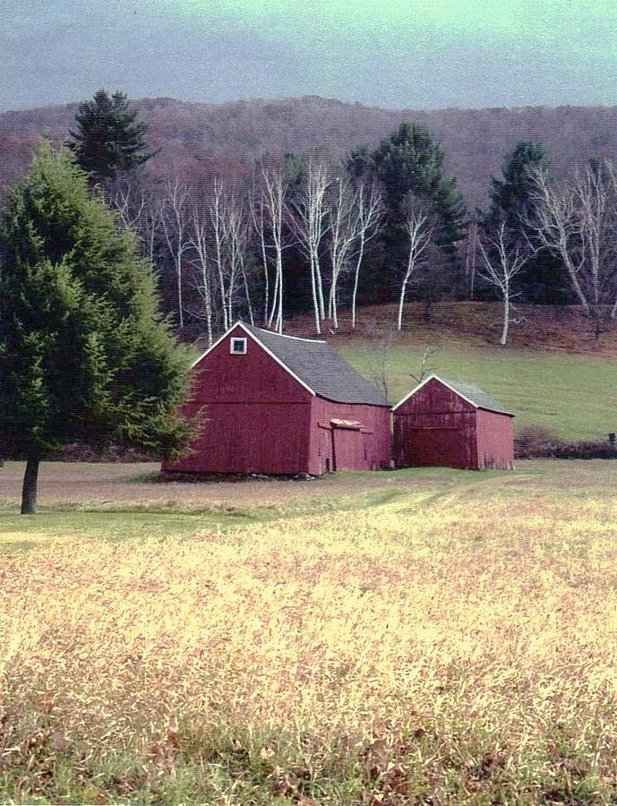 Old Red Barn Photograph by John Scates