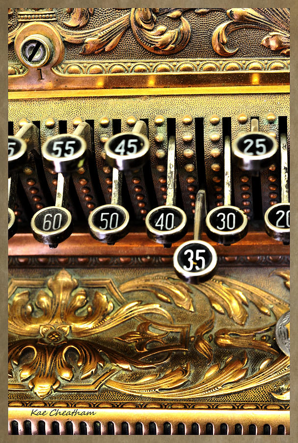 Old Register Keys Photograph by Kae Cheatham