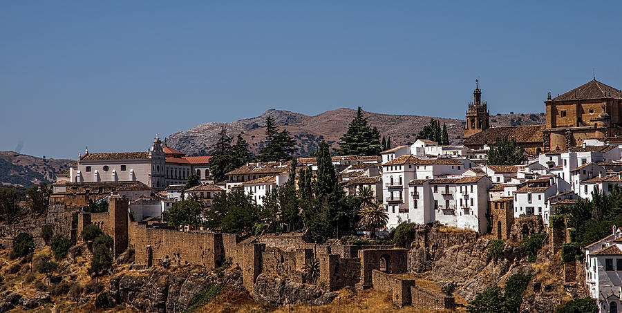 Old Ronda Panoramic. Andalusia. Spain Photograph by Jenny Rainbow
