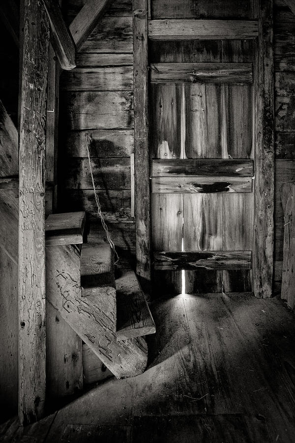 Old Room - Rustic - inside the windmill Photograph by Gary Heller