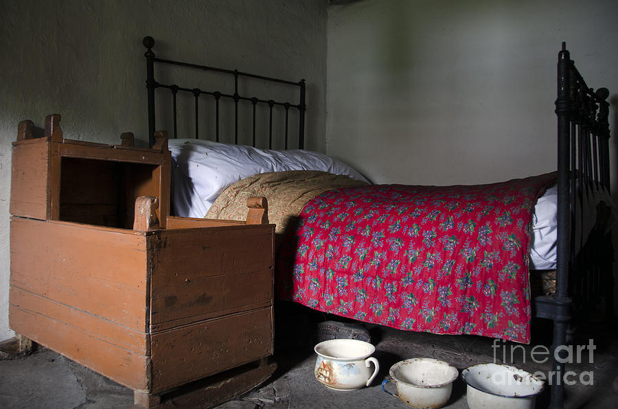 Old rural Irish Bedroom Photograph by RicardMN Photography