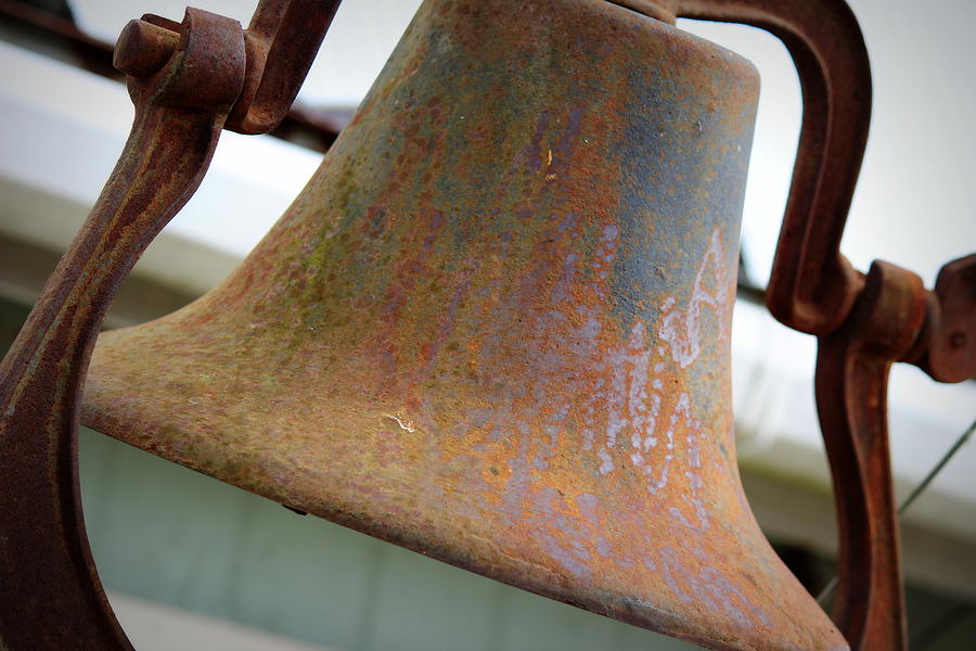 Old Rusty Bell Photograph by Beth Vincent