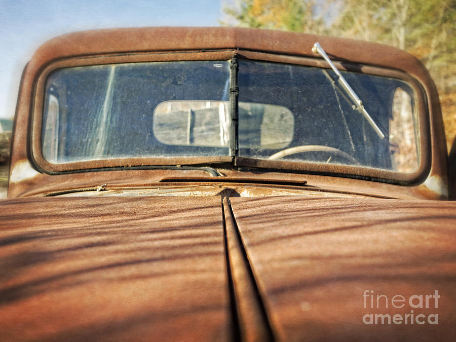 Old Rusty Pickup Truck Photograph