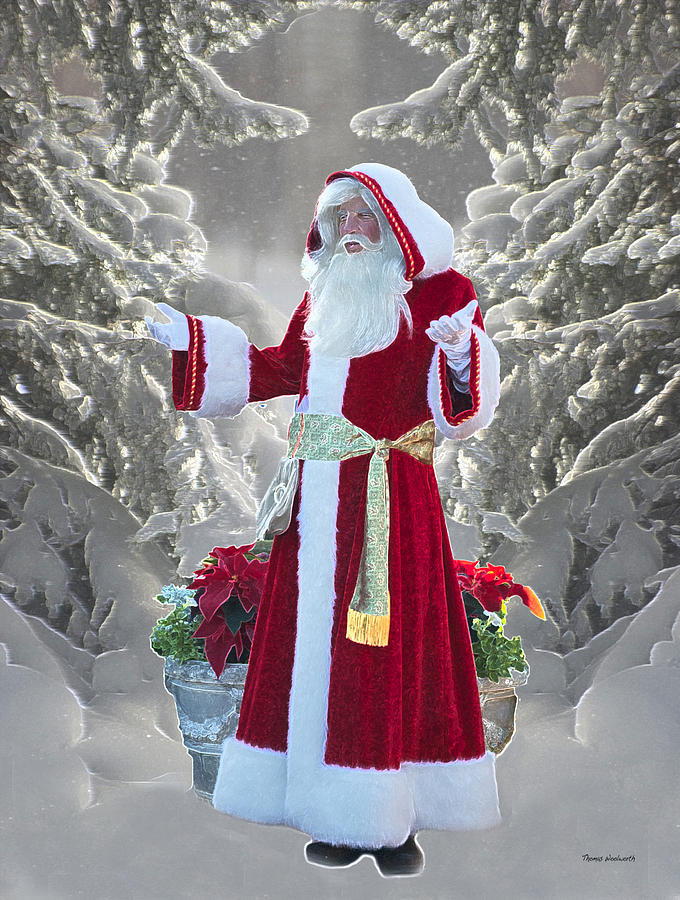 Old Saint Nick Photograph by Thomas Woolworth