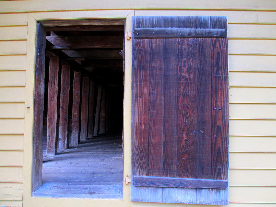 Old Salem Door Six Photograph by Randall Weidner