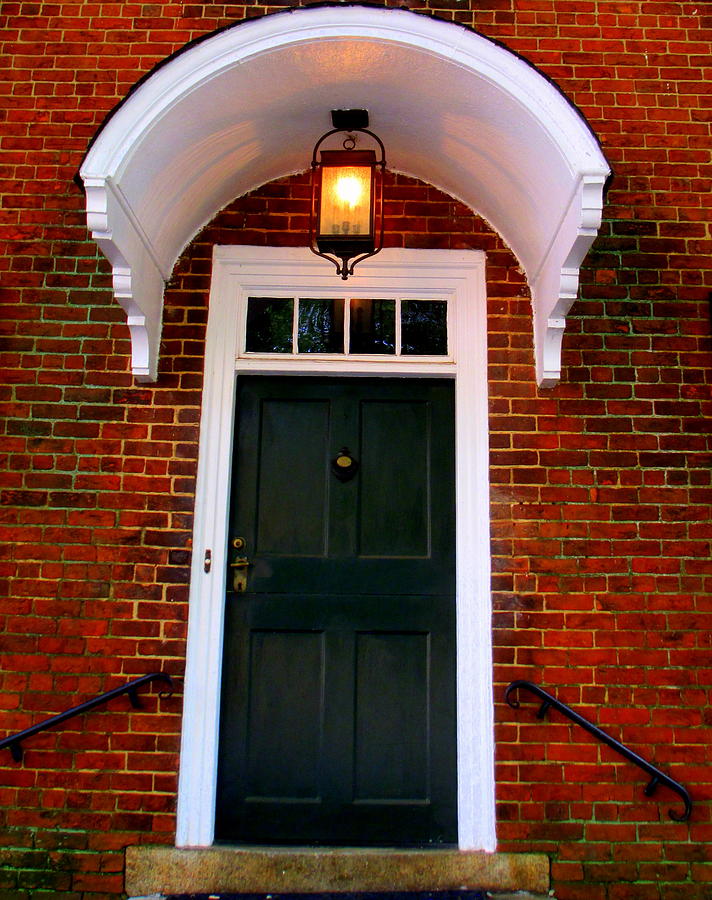 Old Salem Door Two Photograph by Randall Weidner