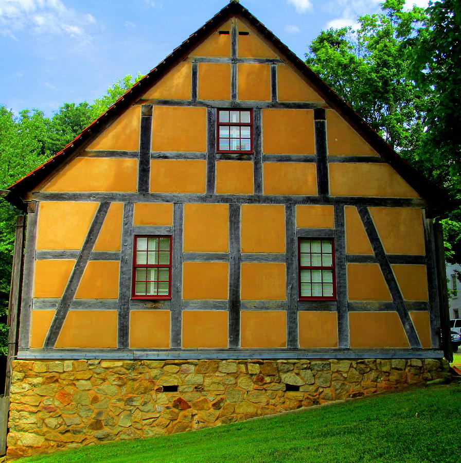 Old Salem House One Photograph by Randall Weidner - Fine Art America