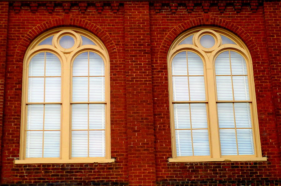 Old Salem Window 32 Photograph by Randall Weidner