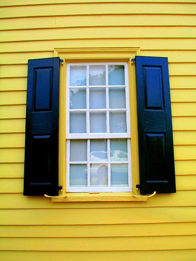 Old Salem Window Three Photograph by Randall Weidner