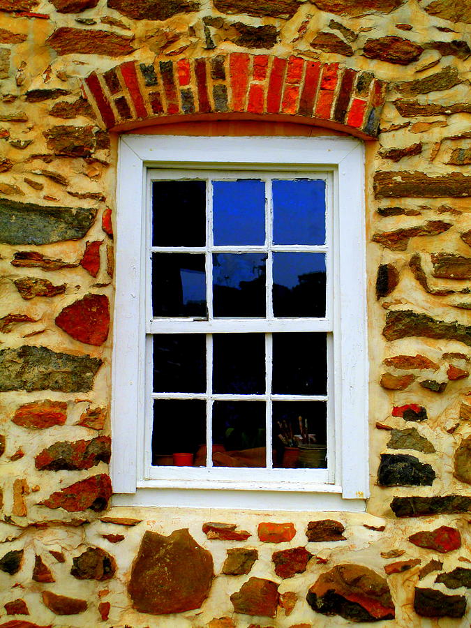 Old Salem Window Twelve Photograph by Randall Weidner