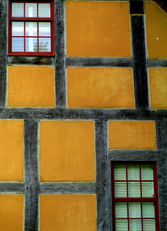 Old Salem Windows 22 Photograph by Randall Weidner