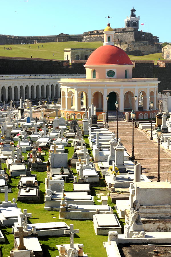 Old San Juan Cemetery Photograph by Bryan Noll | Fine Art America