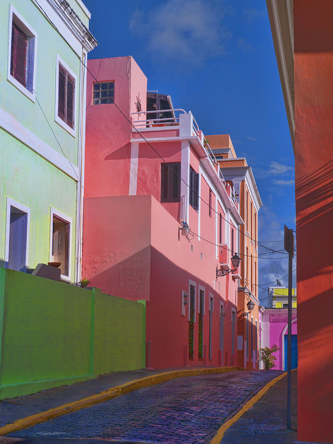 Old San Juan Colors Photograph by S Paul Sahm