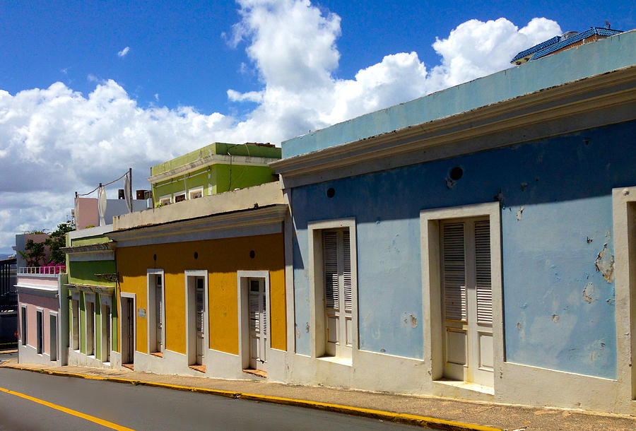 Old San Juan streetview Photograph by Life Makes Art