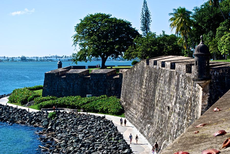Old San Juan Walls Photograph by Ricardo J Ruiz de Porras