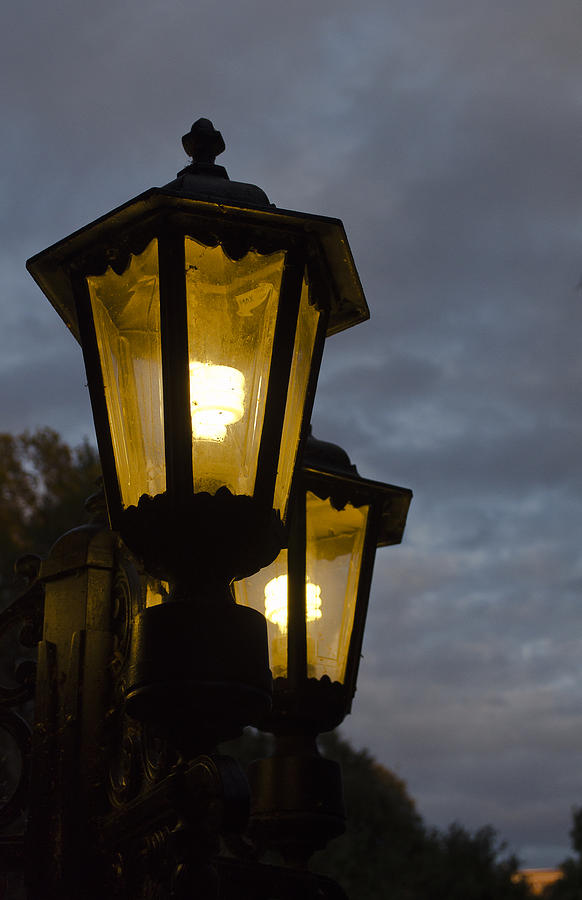 Old School Lamp Photograph by Gerald Andersen - Fine Art America