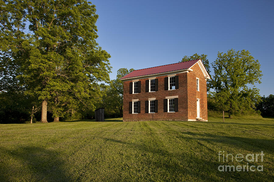 Old Schoolhouse Photograph by Brian Jannsen