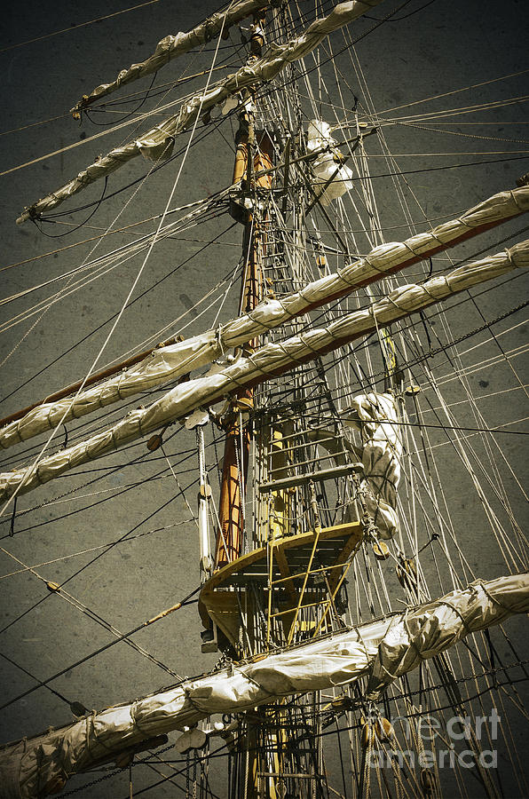Old ship Photograph by Carlos Caetano