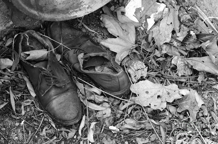 Old shoes 2 Photograph by Micah May