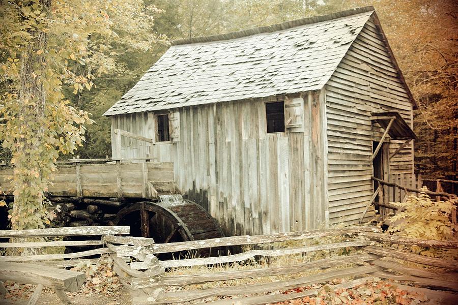 Old Smoky Mountain Mill Photograph by Pamela Critchlow