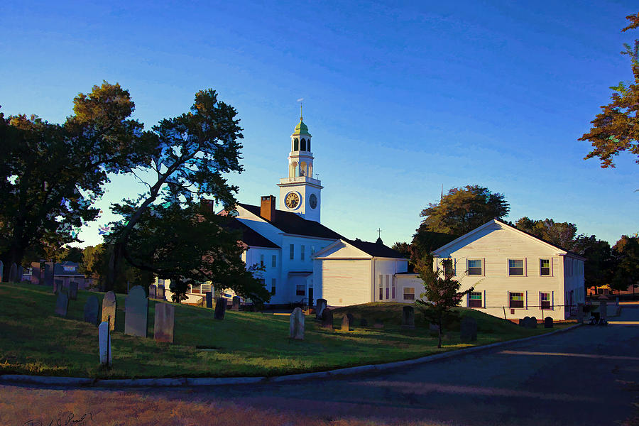 Old South Church 2 - Reading MA Photograph by David Russell - Fine Art ...